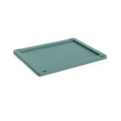 HAY Colour Crate lock plastic medium, Dark Green Discount