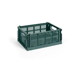 HAY Colour Crate M 26.5x34.5 cm, Dark Green