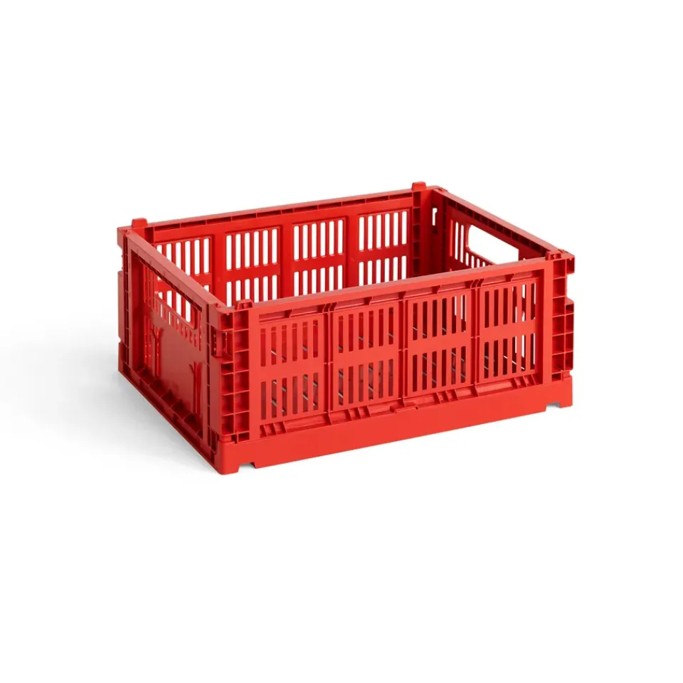 HAY Colour Crate M 26.5x34.5 cm, Red Clearance