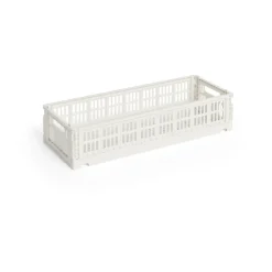 HAY Colour Crate Mini Oblong 13x34.5 cm, Off White Online