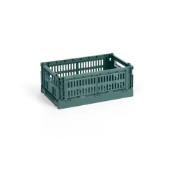 HAY Colour Crate S 17x26.5 cm, Dark Green Sale