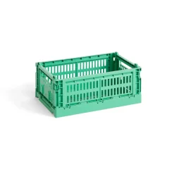 HAY Colour Crate S 17x26.5 cm, Dark mint Blue Outlet