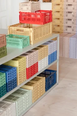 HAY Colour Crate S 17x26.5 cm, Dark mint Blue Outlet