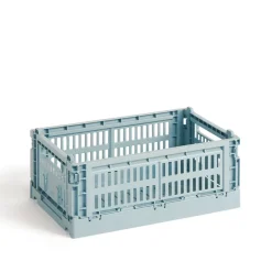 HAY Colour Crate S 17x26.5 cm, Dusty Blue Hot