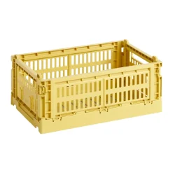 HAY Colour Crate S 17x26.5 cm, Dusty Yellow Sale