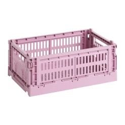 HAY Colour Crate S 17x26.5 cm, Dusty rose Pink Hot