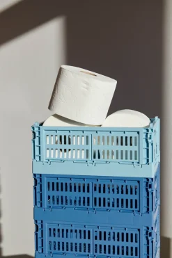 HAY Colour Crate S 17x26.5 cm, Electric Blue Sale