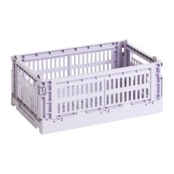 HAY Colour Crate S 17x26.5 cm, Lavender Purple Clearance