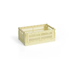 HAY Colour Crate S 17x26.5 cm, Light Yellow Best