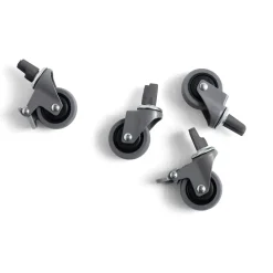 HAY Colour Crate wheels 4-pack, Medium Grey Outlet
