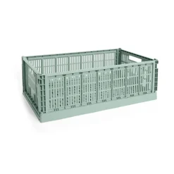 HAY Colour Crate XL 42x68 cm, Sage Green