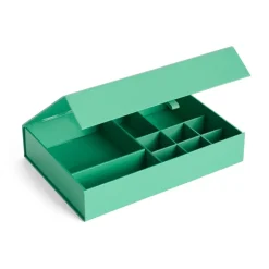 HAY Colour Storage jewelry box 23,2x16,1 cm, Emerald Green New