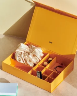 HAY Colour Storage jewelry box 23,2x16,1 cm, Egg yolk Yellow Discount