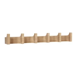 Kristina Dam Studio Column coat rack 49 cm, Light-oiled oak Beige Hot