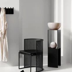 Kristina Dam Studio Column hanger, Oak lacquered Black Clearance