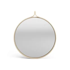Swedese Comma Mirror round Ø52 cm, Ash lackered Beige Clearance