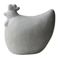 DBKD Concrete hen decoration, Large Grey Hot