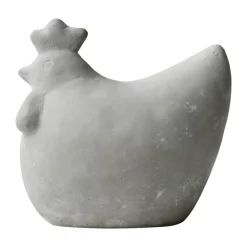 DBKD Concrete hen decoration, Small Grey Online