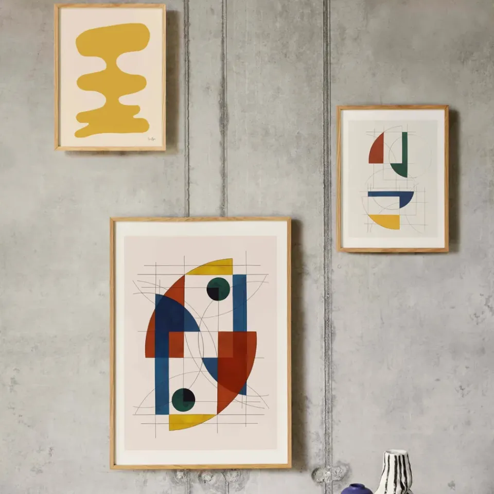 Paper Collective Constructions 02 poster, 50x70 cm Multi Outlet