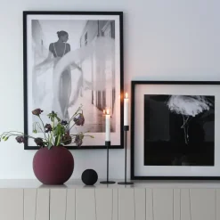 Cooee Design Cooee candle holder 21 cm, Black Outlet