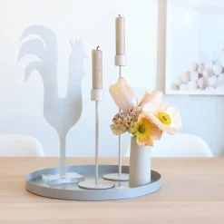 Cooee Design Cooee candle holder 21 cm, sand Beige