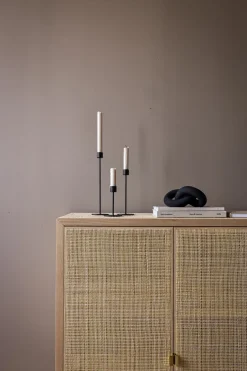 Cooee Design Cooee candle sticks 13 cm, Black Sale