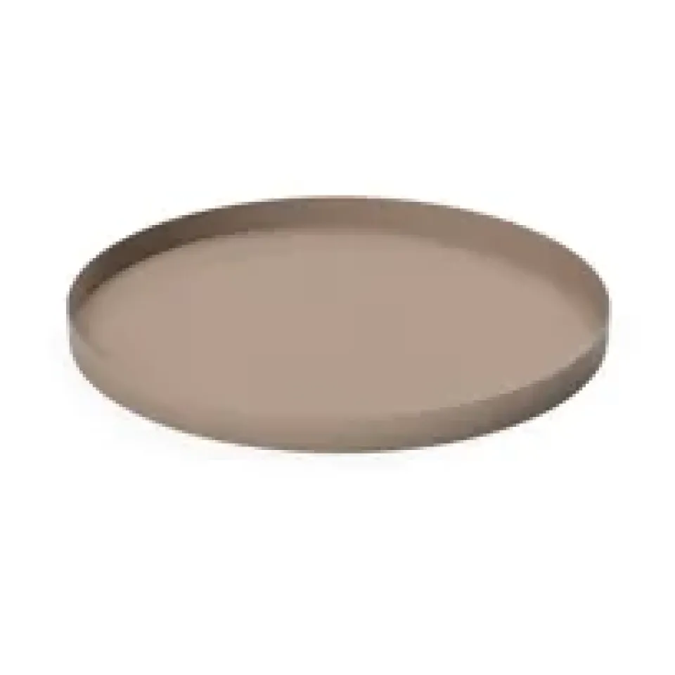 Cooee Design Cooee tray 30 cm round, Taupe Grey New