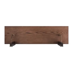 Audo Copenhagen Corbel shelf 100x30cm, Dark stained oak Brown Outlet
