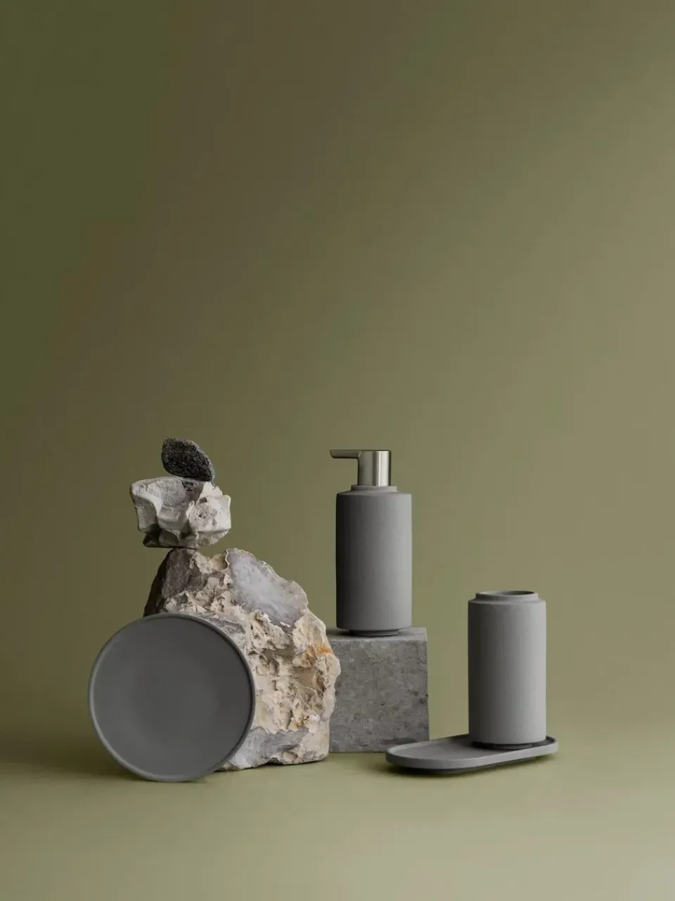 Blomus Creto soap dish Ø14 cm, Micro chip Grey Online
