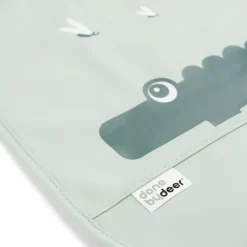 Done by deer Croco bib with Velcro 2-pack, Green Best