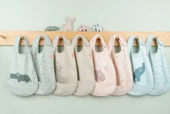 Done by deer Croco bib with Velcro 2-pack, Green Best