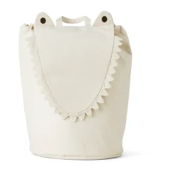 Ferm Living Crocodile storage basket 30x50 cm, Undyed White