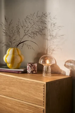 Byon Curlie vase 20 cm, Yellow Sale