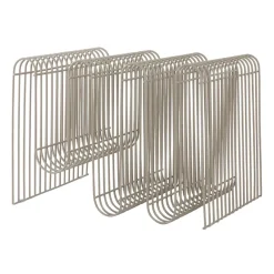 AYTM Curva newspaper stand, Taupe Beige Sale