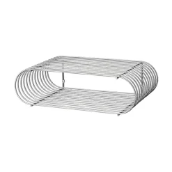 AYTM Curva shelf, silver Silver-coloured