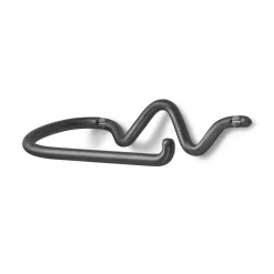 Ferm Living Curvature toilet paper holder, brass Black Online