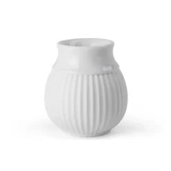 Lyngby Porcelæn Curve candle sticks 7 cm, White Outlet