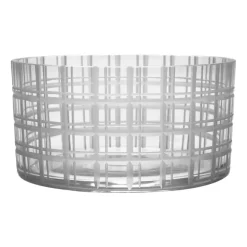 Orrefors Cut in number bowl 160 mm, Checked Transparent Best