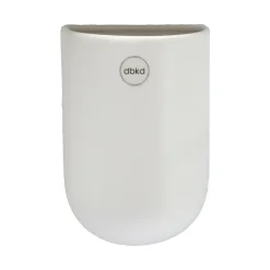 DBKD Cut wall-hang flower pot , medium White New