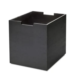 Fritz Hansen Cutter storage box large, -lacquered oak Black New