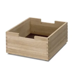 Fritz Hansen Cutter storage box, Oak Brown New