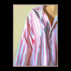 Paper Collective Dad Shirt poster, 30x40 cm PinkWhite Outlet