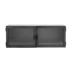 MUUBS Dallas wall cabinet 80 cm, Black Discount