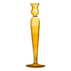 Bloomingville Dara candlestick 27 cm, Yellow