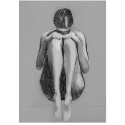Anna Bülow Darkroom 1 poster, 50x70 cm GreyBlackWhite New