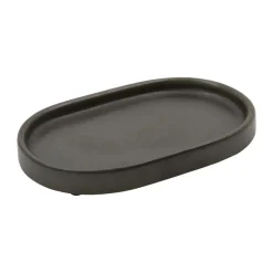 Meraki Datura tray 12.5x20 cm, Dark gray Grey Online