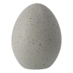 DBKD decorative egg, mole dot Grey Clearance