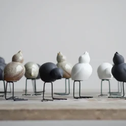 DBKD Swedish Birds Easter decoration 2-pack, White Discount