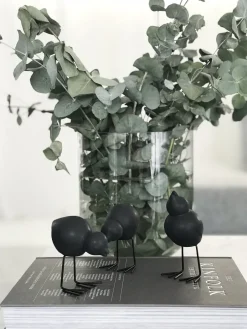 DBKD Swedish Birds Easter decoration 2-pack, Black Clearance