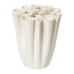 Ferm Living Dedali vase 18 cm, Off- White